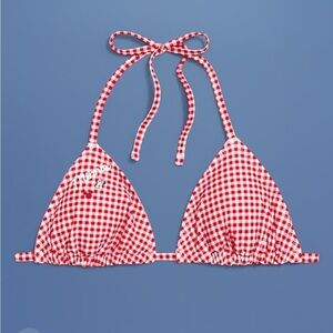 Plus Size 3X Old Navy x Disney NWT Minnie Mouse Red Gingham Bikini Top